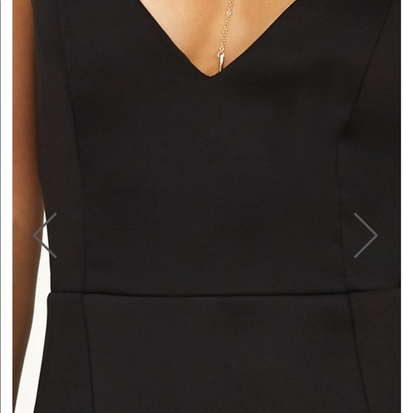 Black Long Cocktail Dress - Picture 5 of 5